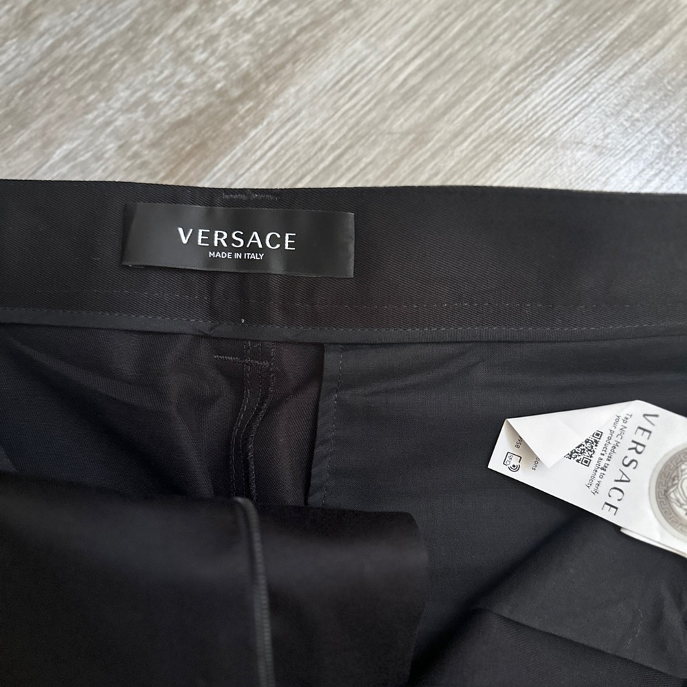 Versace Pants Mens Cotton 44  Capri inseam 19.2 inch Waist Size 11.8 inch - Picture 5 of 13